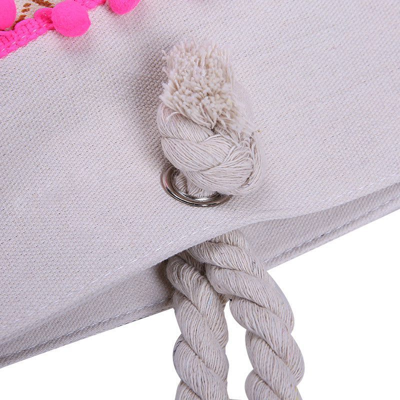 Wholesale Ethnic Style Tote Canvas Bag