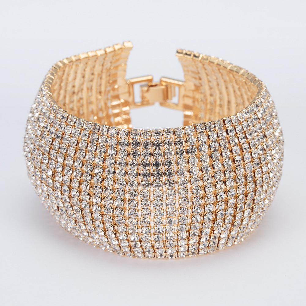 Wholesale Diamond Exaggerated Bracelets