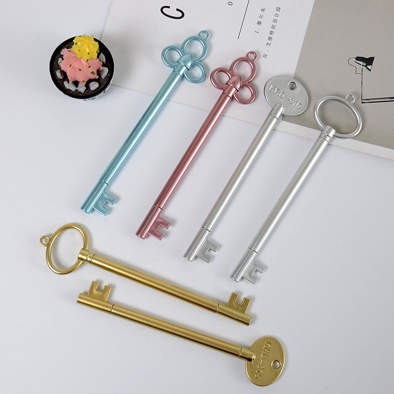 Wholesale Creative Retro Plastic Key Neutral Pen