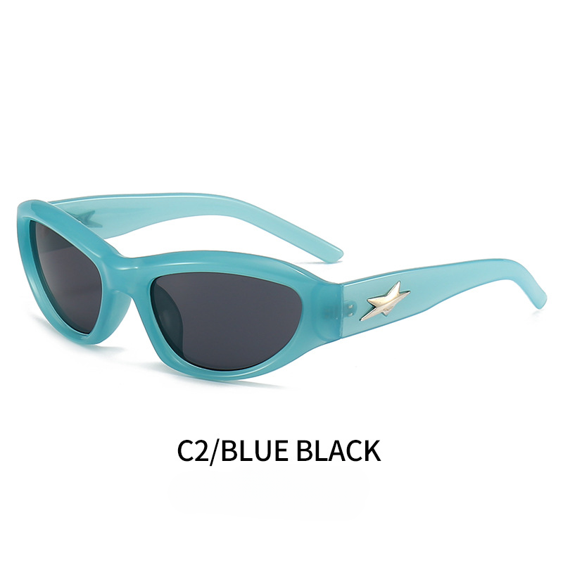 Wholesale Y2K Millennium Cat Eye PC Sunglasses
