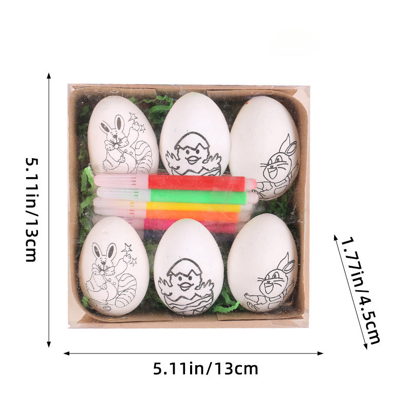Wholesale Easter Plastic Cartoon Bunny Eggs