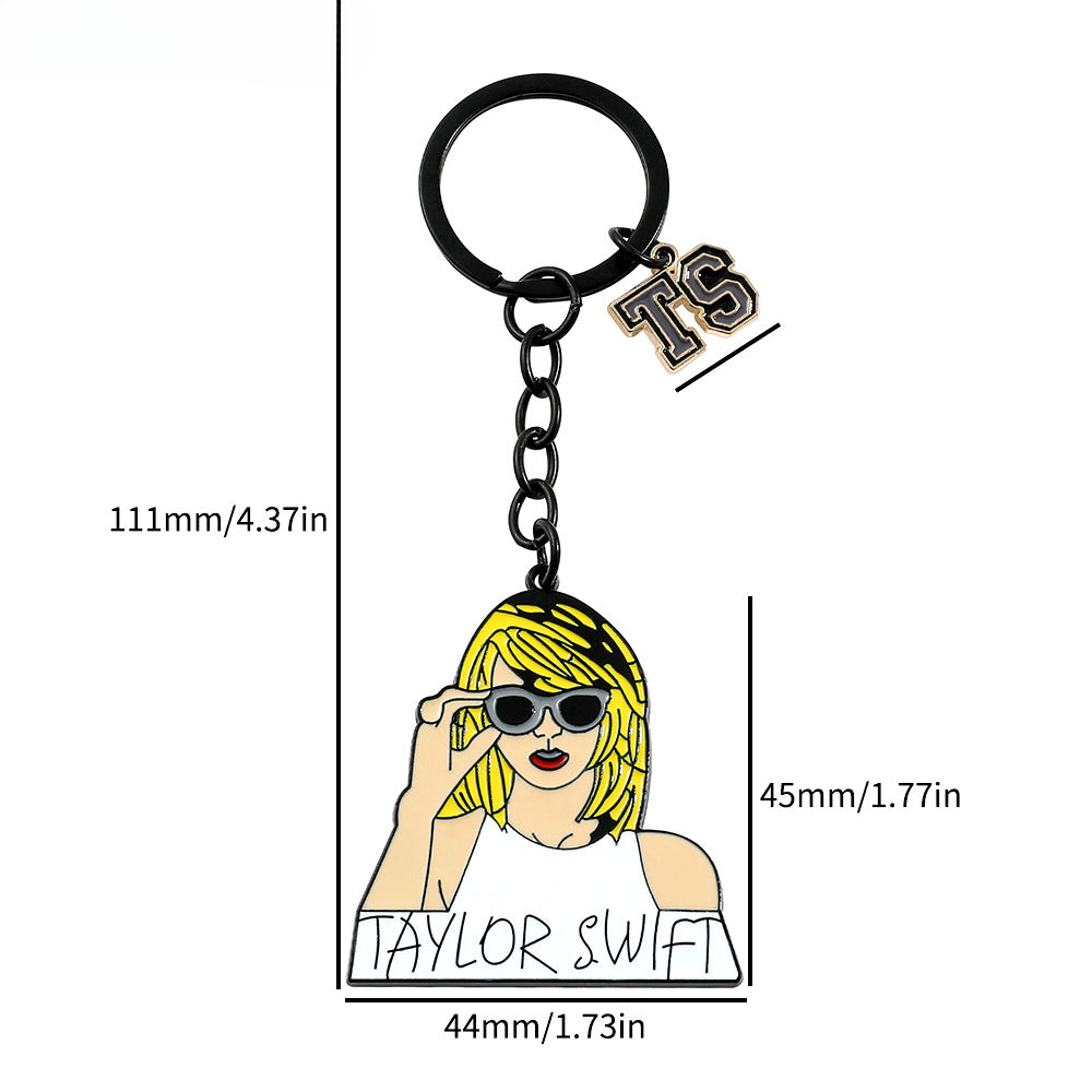 Wholesale Taylor Swift Metal Keychains