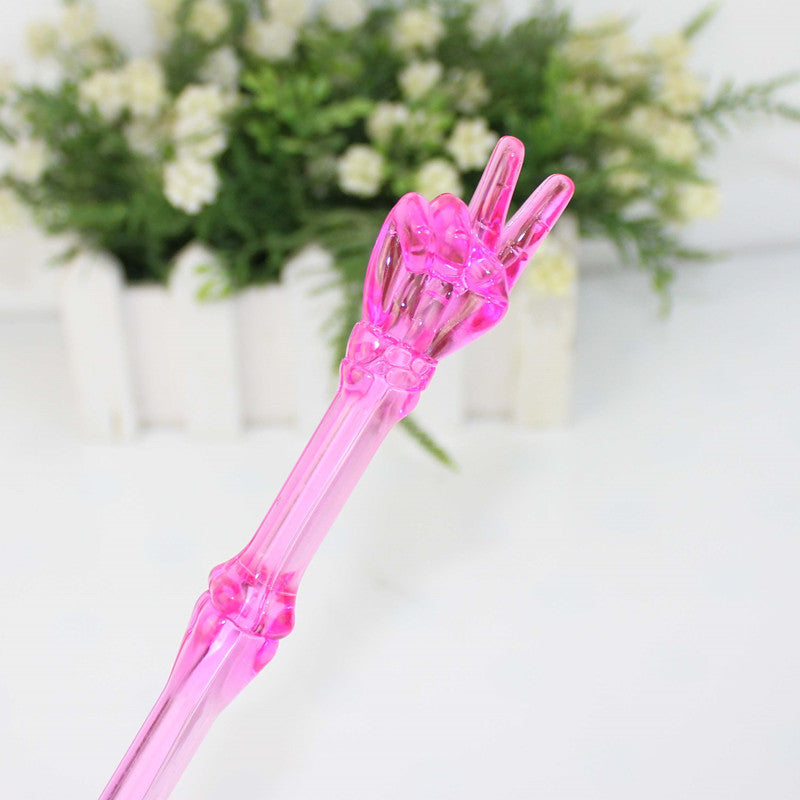 Wholesale Finger Bone Shaped Plastic Ballpoint Pen