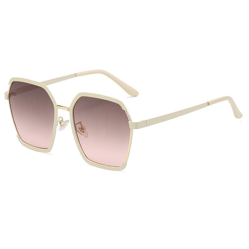 Wholesale Fashion Retro Metal Outdoor Anti-UV Sunglasses