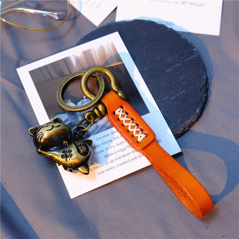 Wholesale Alloy Kitten Keychains