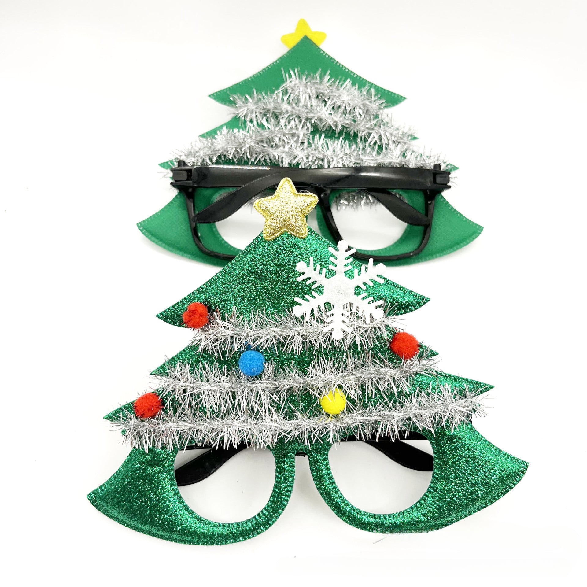 Wholesale Large Size Christmas Party Decoration Fabric Glasses
