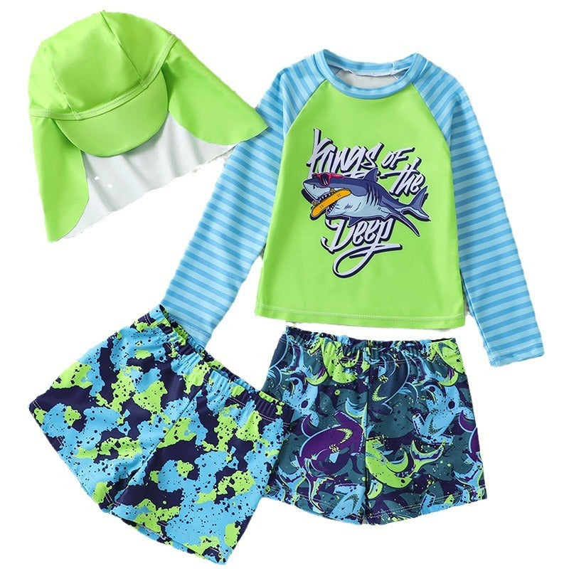 Wholesale Creative Graffiti Original Design Swimming Baby Clothes