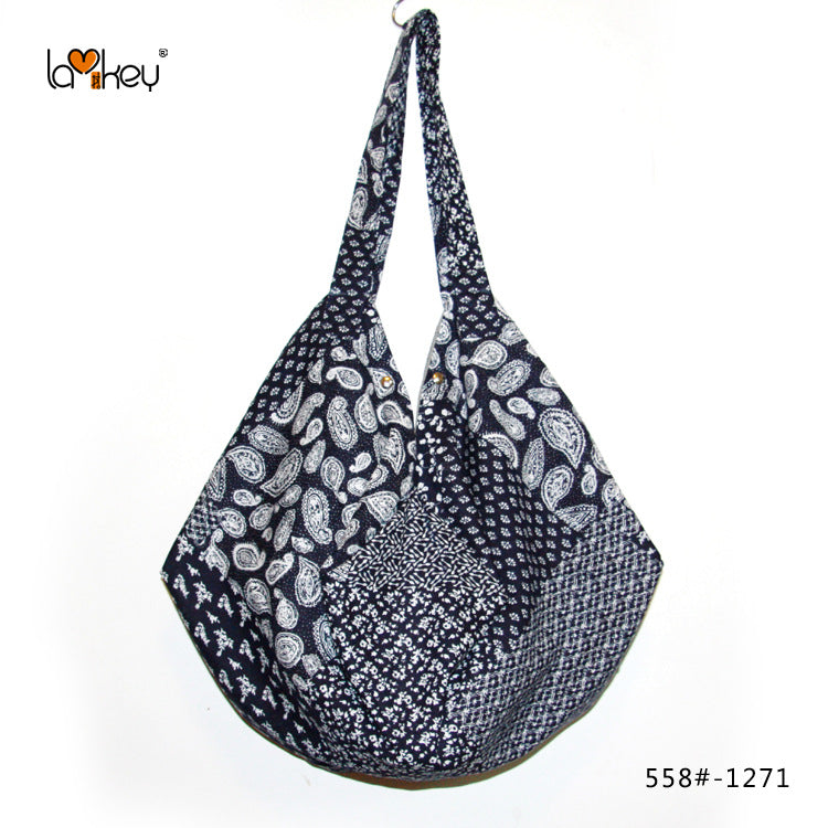 Wholesale Beach leisure single shoulder large capacity canvas bag