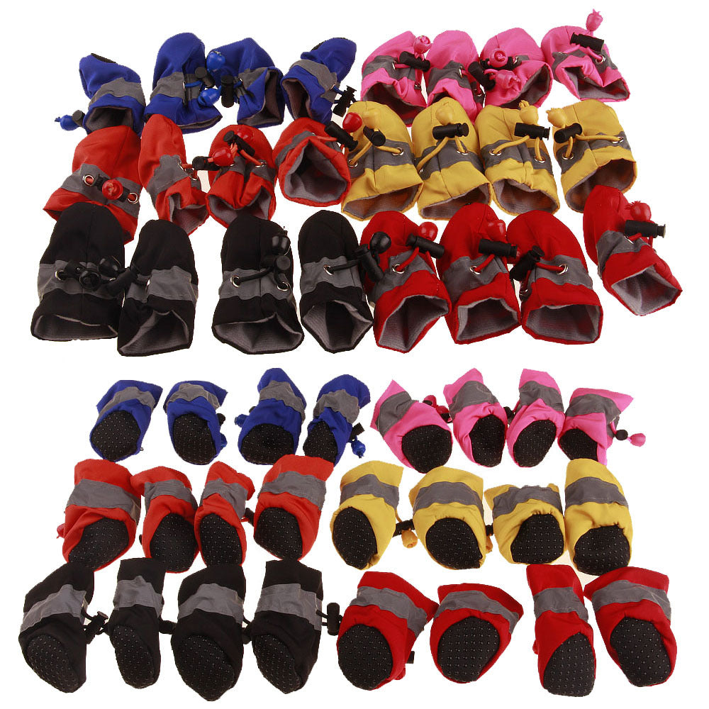 Wholesale of Small Dog Woolen Soft Shoes for Learning To Walk, Non Slip Pet Shoe Covers