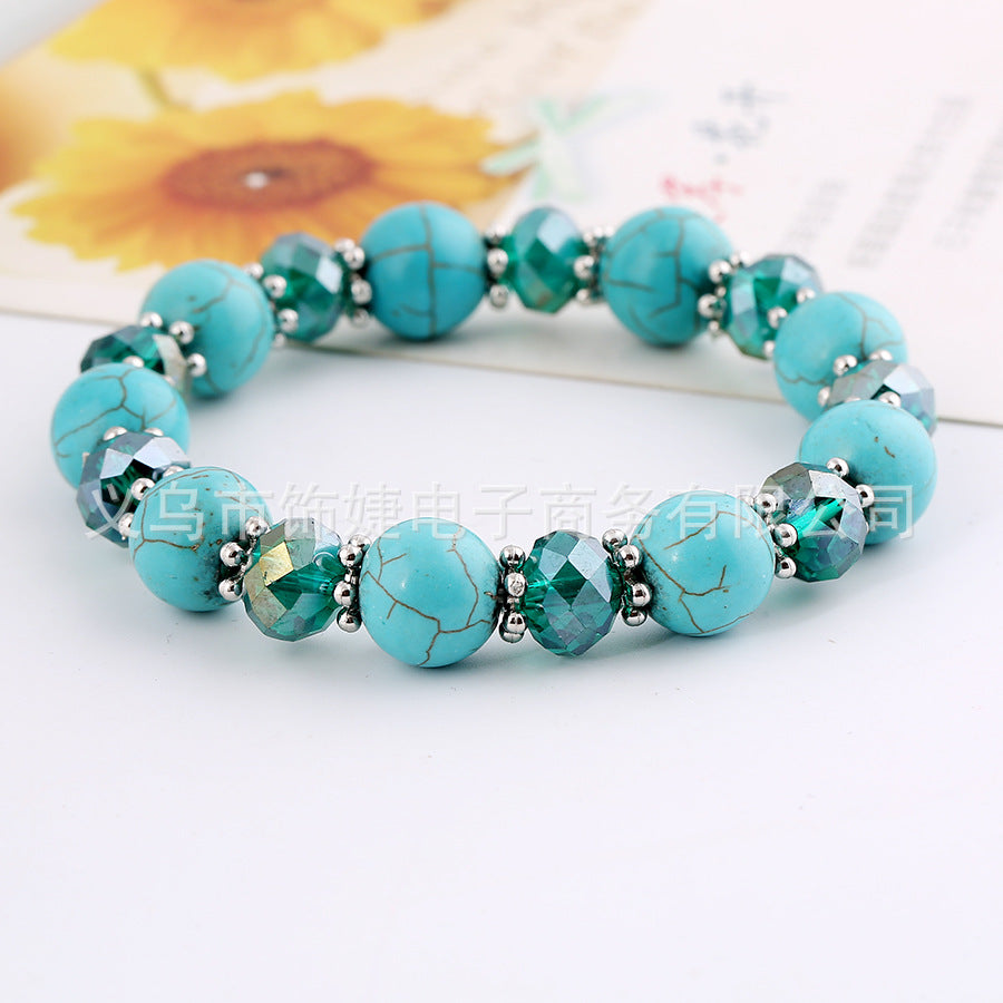 Wholesale Colorful Crystal Turquoise Bracelets