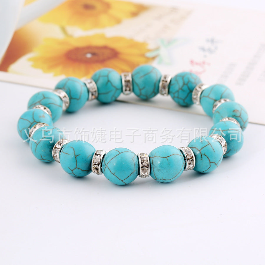 Wholesale Colorful Crystal Turquoise Bracelets
