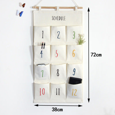 Wholesale Cotton and Linen Storage Hanging Bags