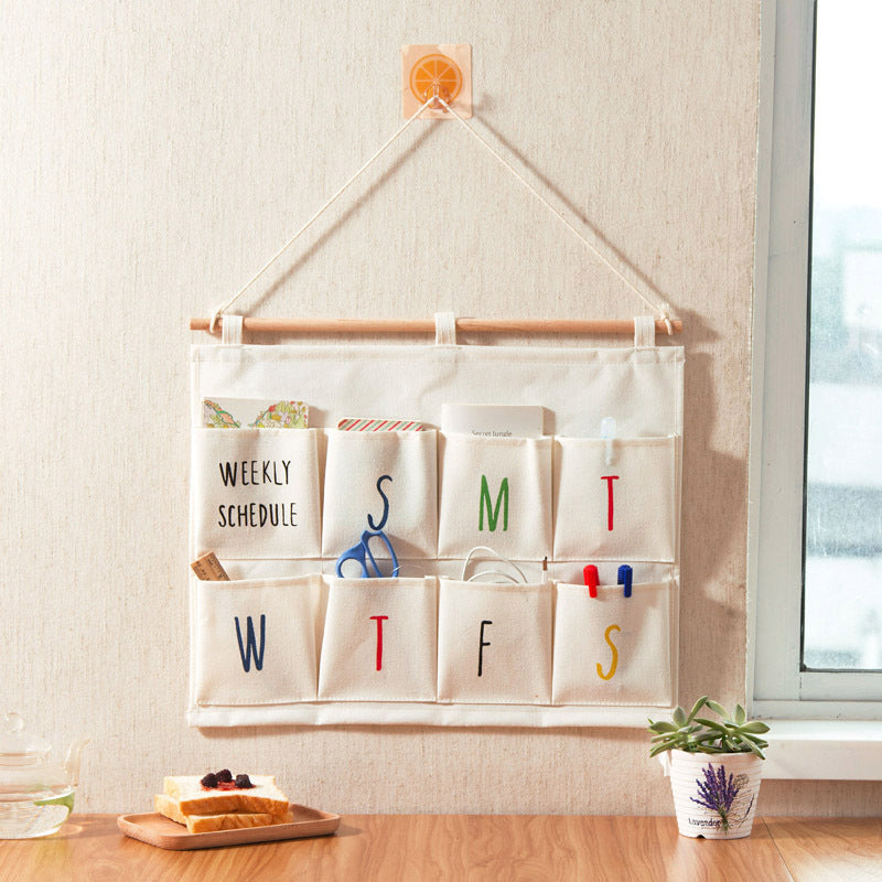 Wholesale Cotton and Linen Storage Hanging Bags