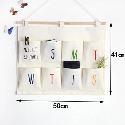 Wholesale Cotton and Linen Storage Hanging Bags