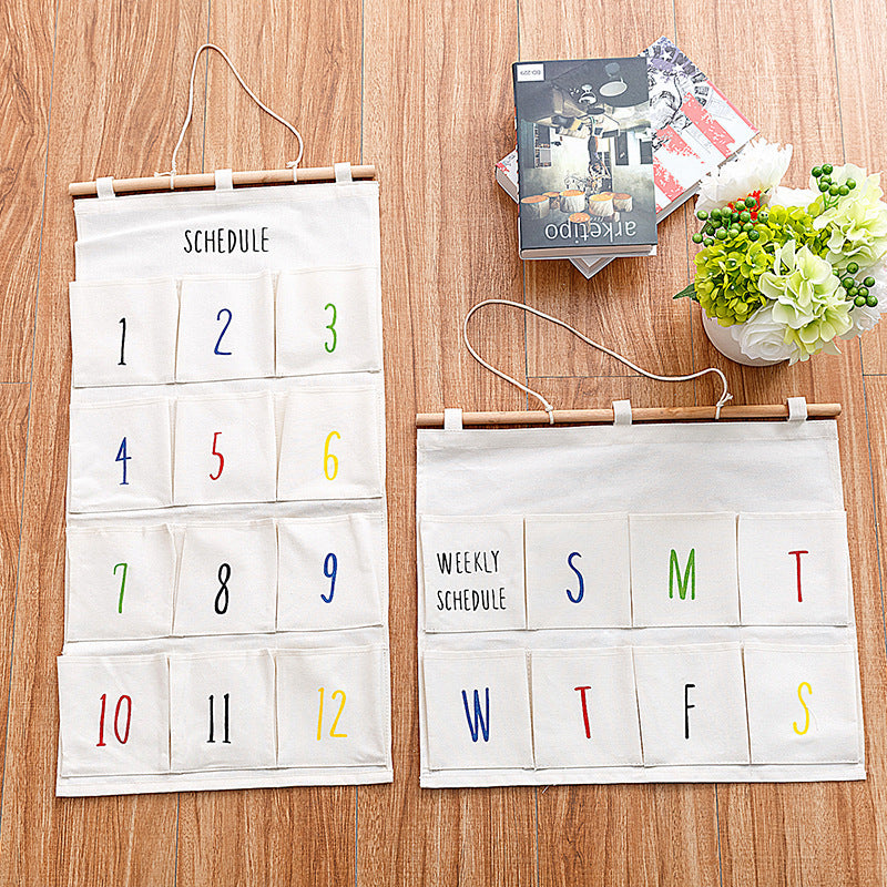 Wholesale Cotton and Linen Storage Hanging Bags