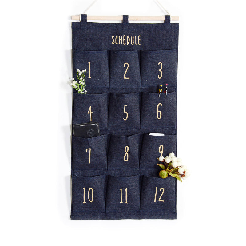 Wholesale Cotton and Linen Storage Hanging Bags