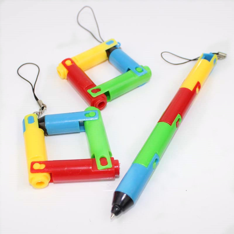 Wholesale Foldable Pen Creative Plastic Ballpoint Pen