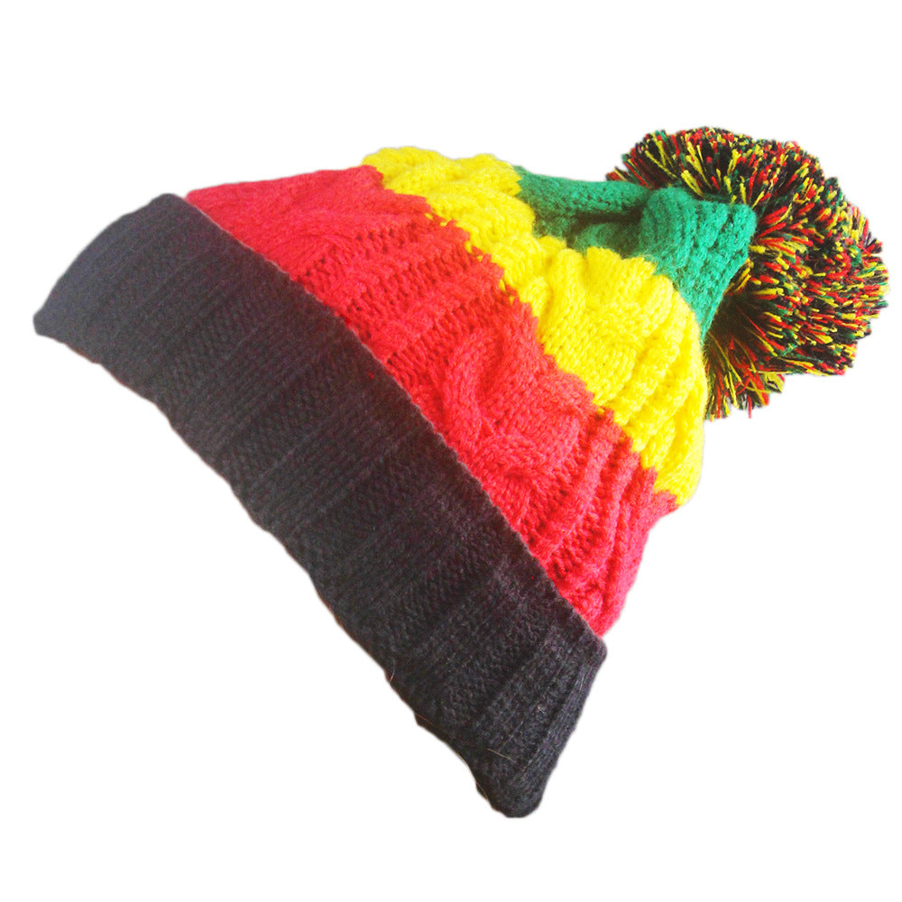 Wholesale Cable Knitted Winter Warm Outdoor Leisure Beanie