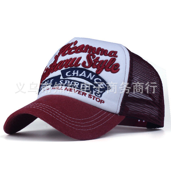 Wholesale Summer Cotton Embroidery Baseball Caps