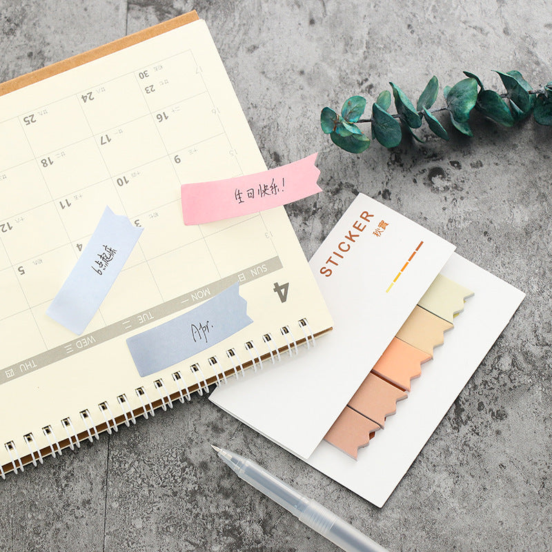 Wholesale Paper Creative Gradient Neon Sticky Notes