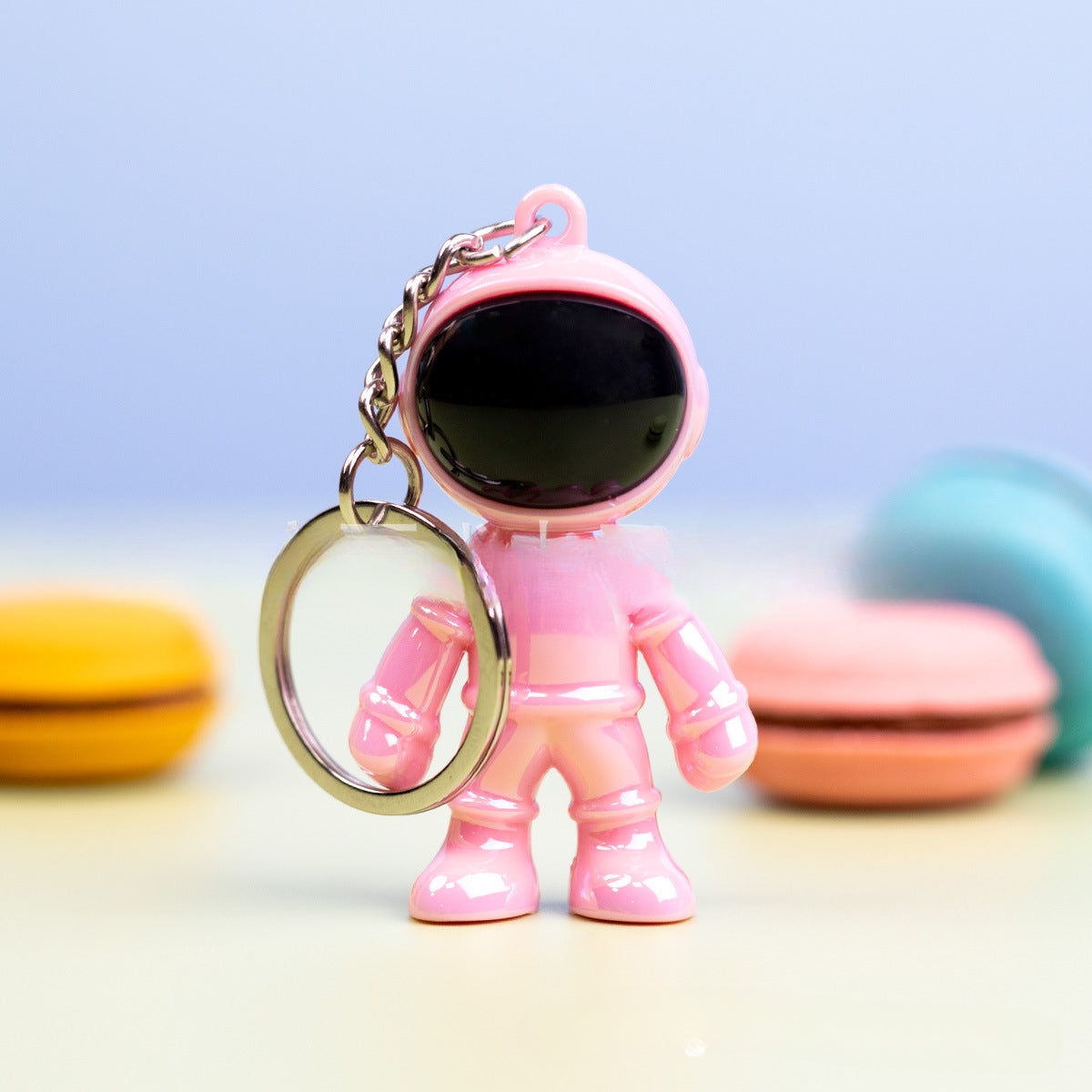 Wholesale 3D Astronaut Astronaut Robot ABS Keychain