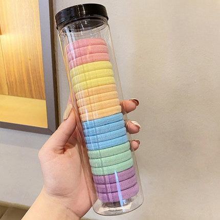 Wholesale of 20 Canned High Elasticity Fabric Hair Ropes