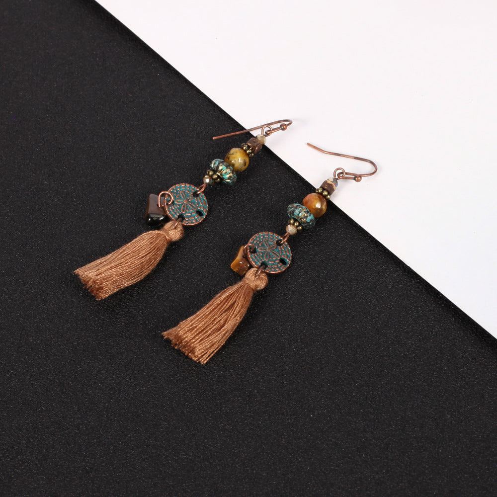Wholesale of Ethnic Minority Series Alloy Earrings