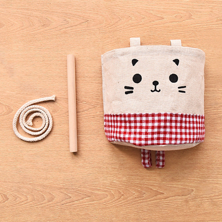 Wholesale Cotton and Linen Waterproof Storage Hanging Bags