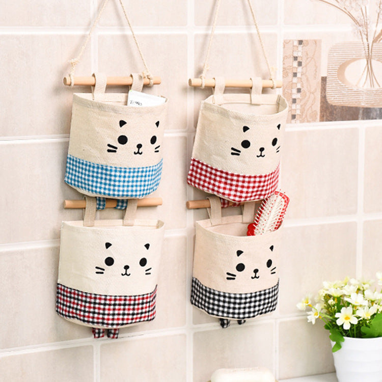 Wholesale Cotton and Linen Waterproof Storage Hanging Bags