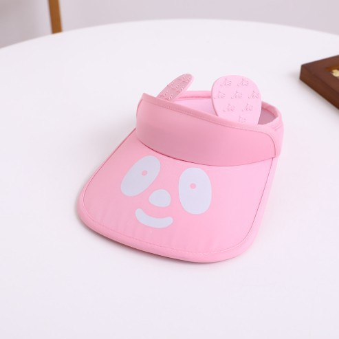 Wholesale Summer Children's Cotton Cartoon Panda Empty Hat