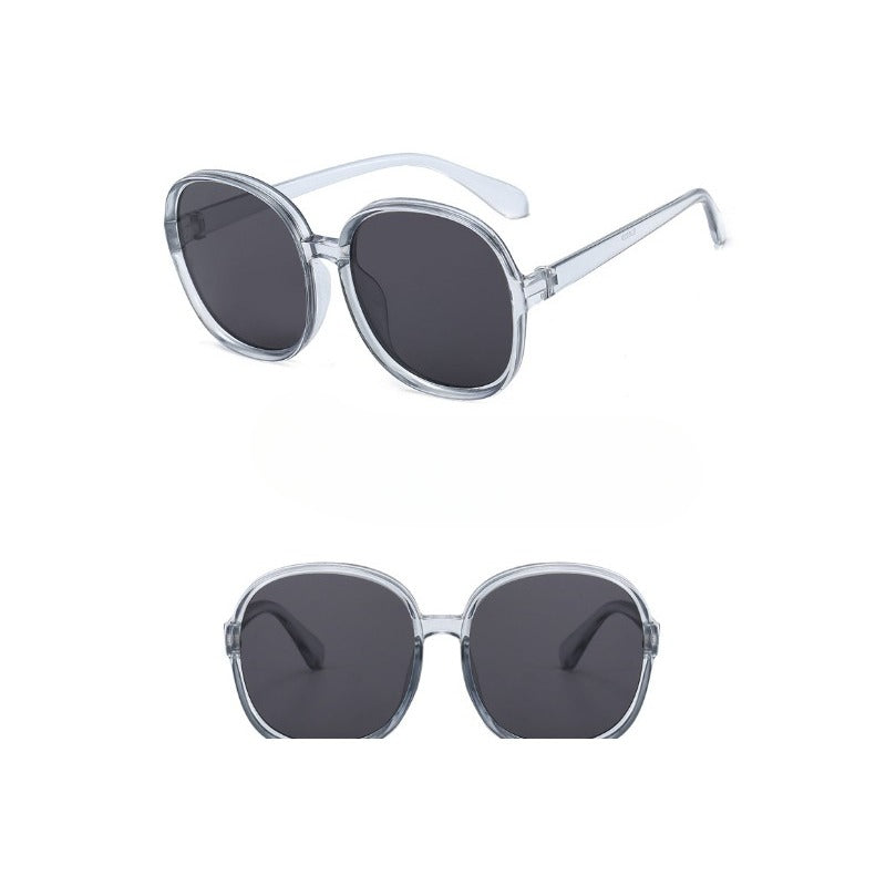 Wholesale Circular Large Frame PC Sunglasses