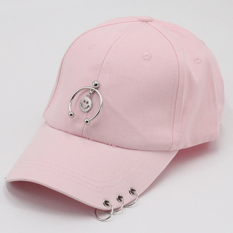Wholesale all-match student chain hoop baseball cap