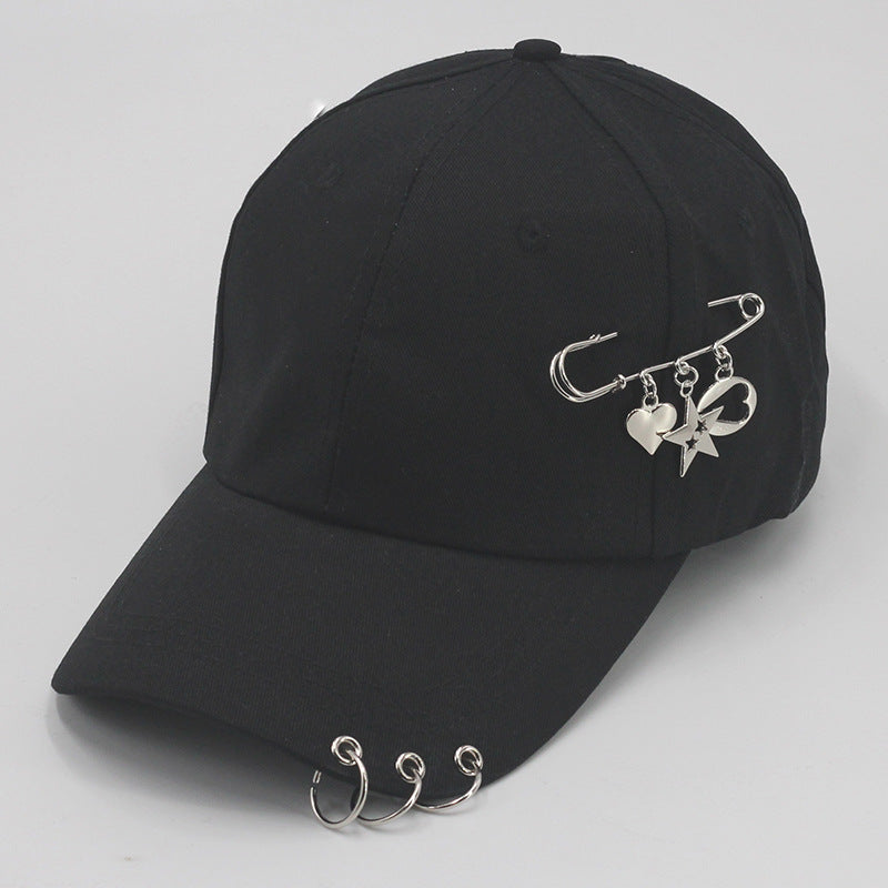 Wholesale all-match student chain hoop baseball cap