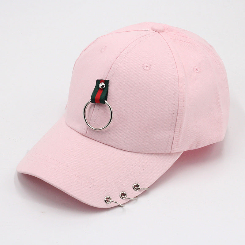 Wholesale all-match student chain hoop baseball cap