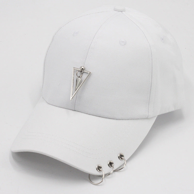 Wholesale all-match student chain hoop baseball cap