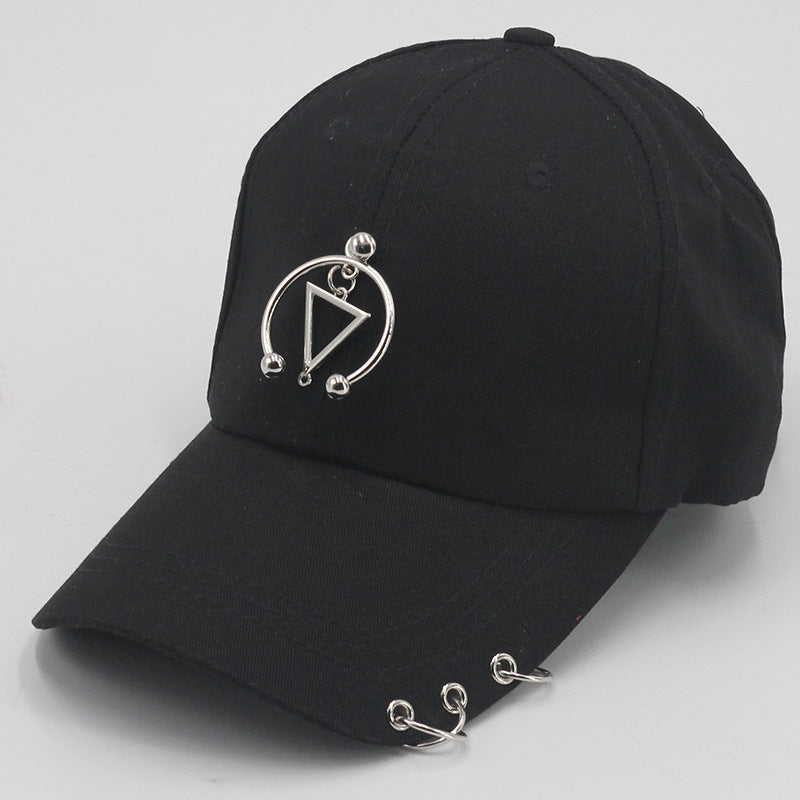 Wholesale all-match student chain hoop baseball cap