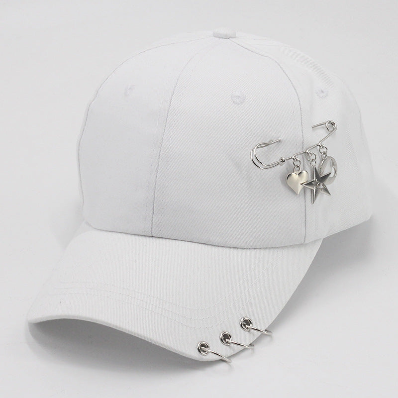 Wholesale all-match student chain hoop baseball cap