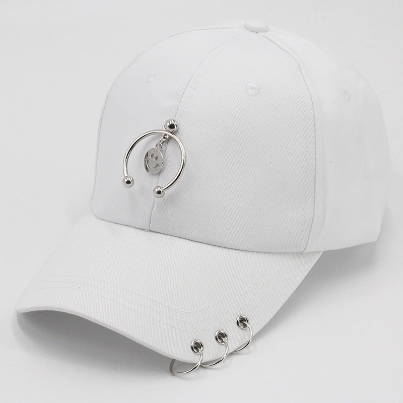 Wholesale all-match student chain hoop baseball cap