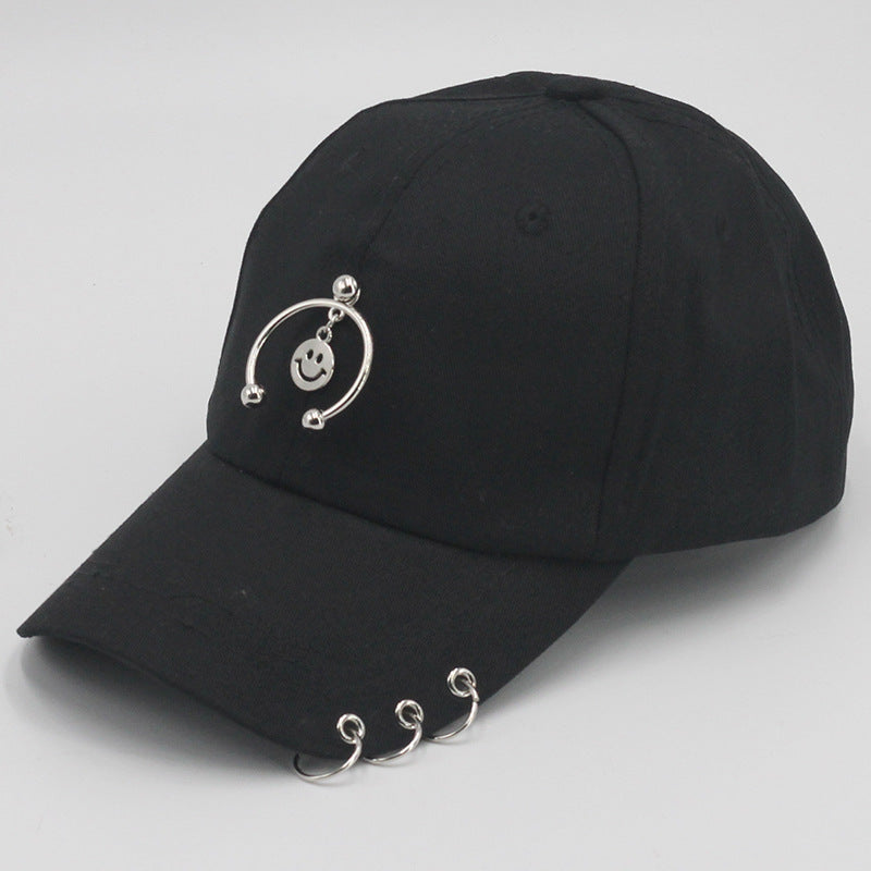 Wholesale all-match student chain hoop baseball cap
