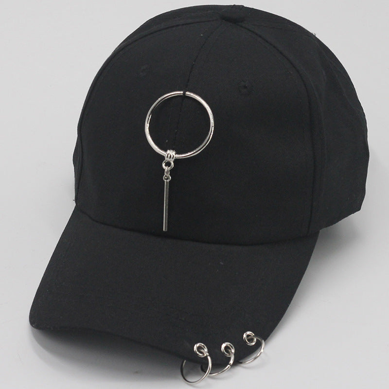 Wholesale all-match student chain hoop baseball cap