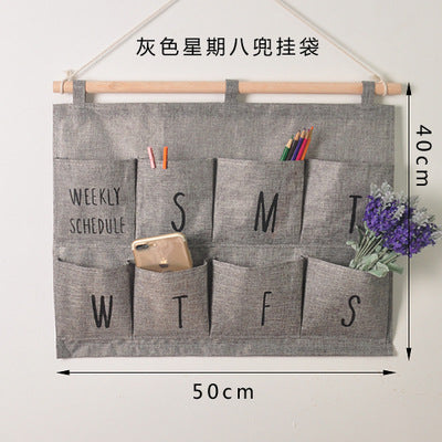 Wholesale Cotton and Linen Storage Hanging Bags