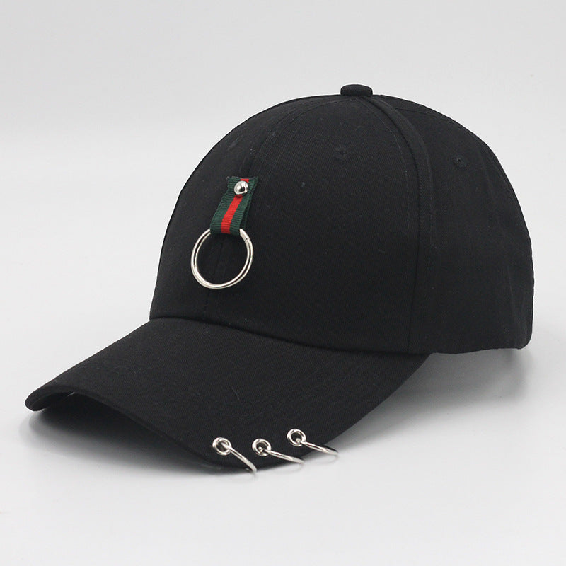 Wholesale all-match student chain hoop baseball cap