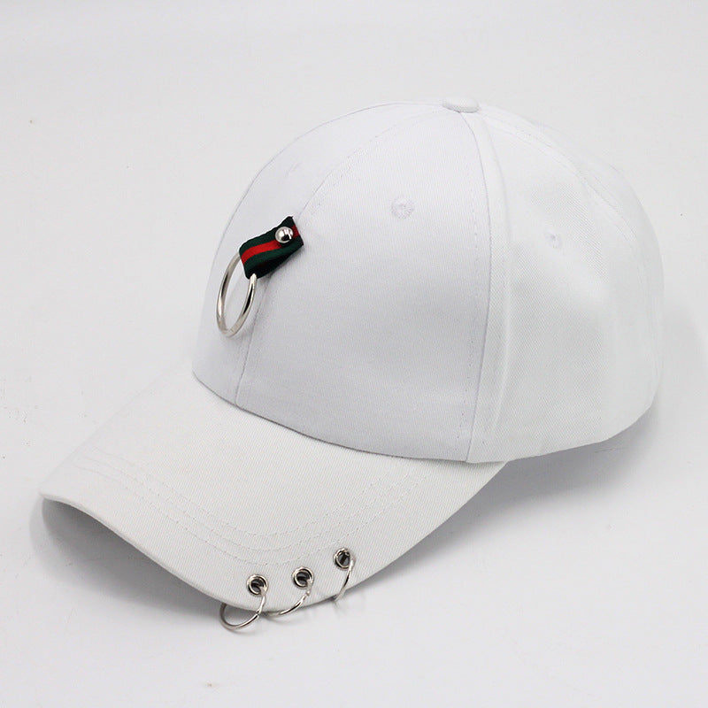 Wholesale all-match student chain hoop baseball cap