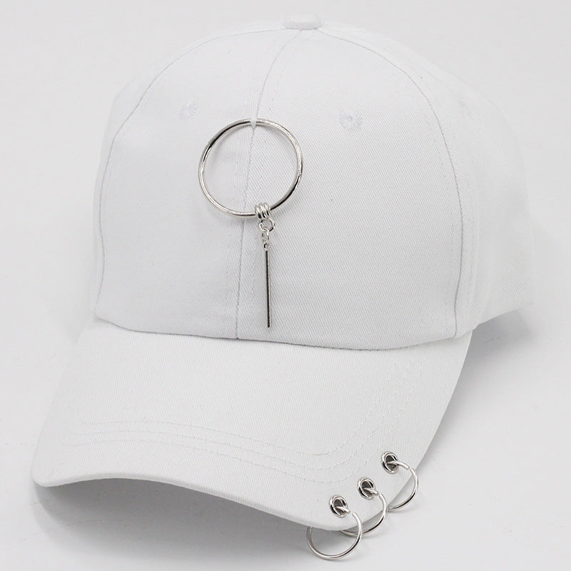 Wholesale all-match student chain hoop baseball cap