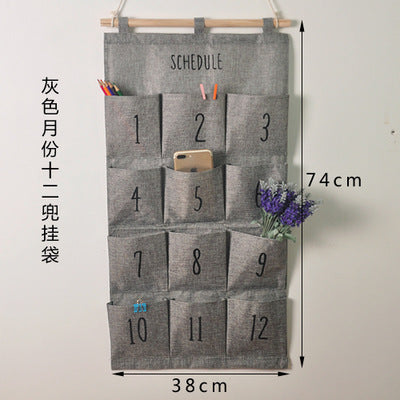 Wholesale Cotton and Linen Storage Hanging Bags