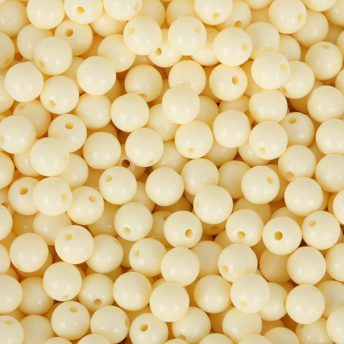 Cuentas acrílicas de color de dulces redondos al por mayor