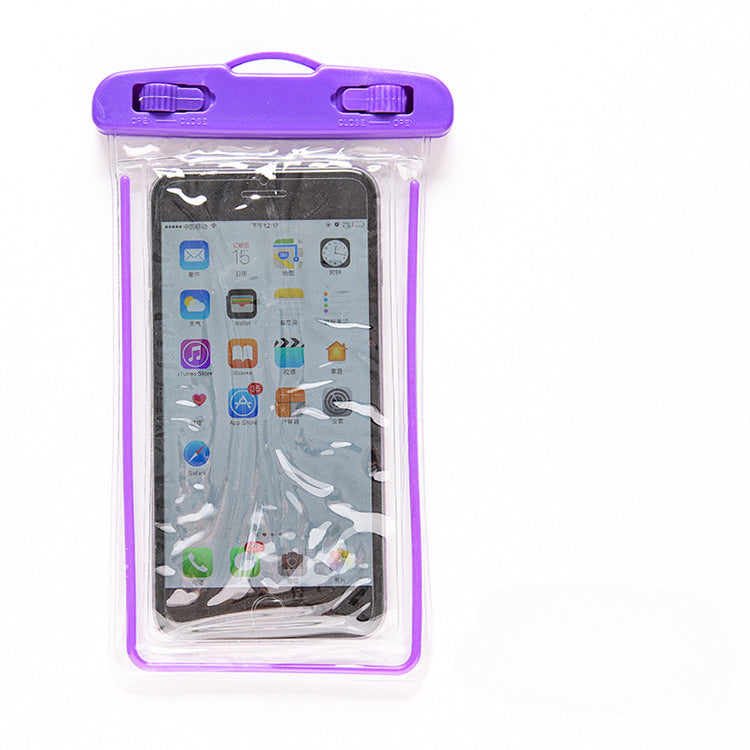 Wholesale Luminous Touch Screen PVC Mobile Phone Waterproof Bag