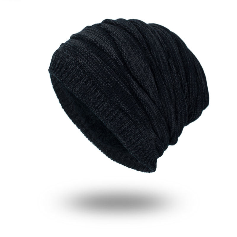 Wholesale Knitted Plus Velvet Warm Beanie