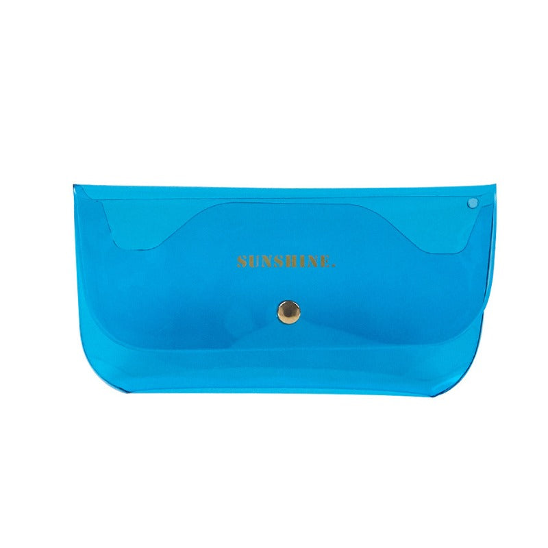 Wholesale Transparent Jelly Glasses PVC Storage Bags