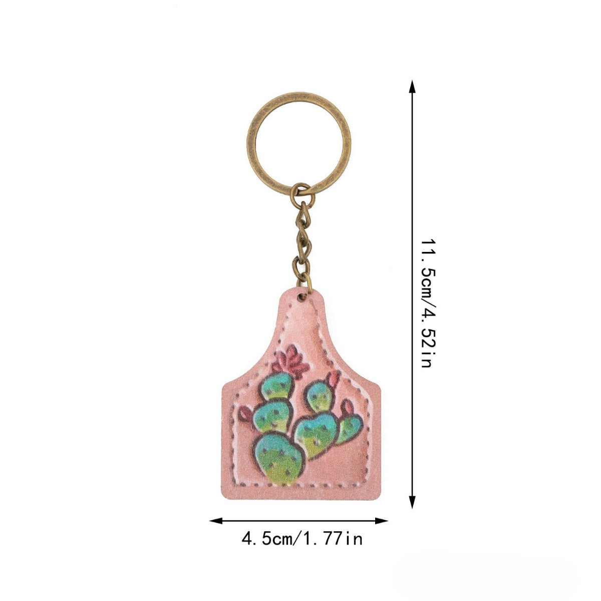 Wholesale of Western Style Leather Keychains